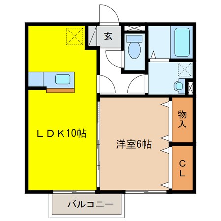 ウィルモアアサノの物件間取画像